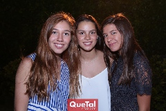 Priscila, Paty y Regina.