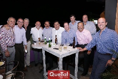  Fernando Abud, Carlos Córdova, Víctor Reyes, Pony García, Chapo Torres, Manuel Lozano, Güicho Ortuño, José Sigona, Rafa Olvera y Roberto.