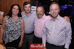  María Maza de Meade, Luis Ortuño, José Sigona y Jorge Meade.