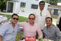  Javier Vallejo, Beto Fontes, Juan Ariel Reyes y Felipe Salazar.