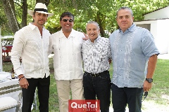  Víctor Muñoz, Juan Ariel Reyes, Juan Reyes y Luis Revuelta.