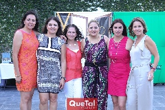  Raquel Jiménez, Claudia Suárez, Judith, Marcela Novoa, Sandra Castanedo y Ale Allende .