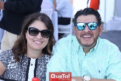  Claudia Suárez y Miguel Ángel Ruiz.