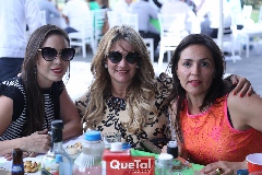   Mónica Barral, Verónica Payán y Raquel Jiménez.