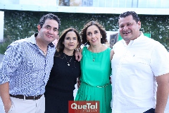  Juan Gallegos, Mariel Quevedo, Nuria Ejarque y  Luis Fernando Torrescano.