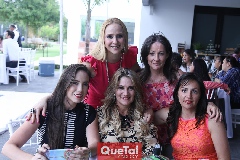  Melissa Fernández, Rosalba Espinosa, Mónica Barral, Verónica Payán y Raquel Jiménez.