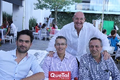  Mario Macías, Garo Stevens, Guillermo Domínguez y Mario Alberto Pérez.