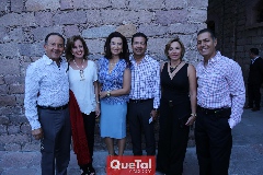  Octavio Aguillón, Yolanda Payán, Rosy de Hernández, Héctor Hernández, Bety Lavin y José Manuel Lázaro.