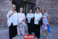  Mimí de la Fuente, Angelina Rodríguez, Chela Solís, Lucía Meade y Lidy Villalba.