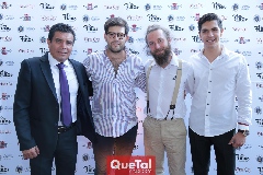 Ignacio Zamora, Eduardo  Centeno, Carlos Sánchez y Filiberto Curiel.
