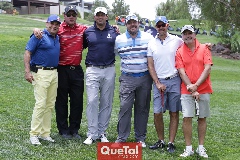  Paulino Cavazos, Juan Benavente, Jorge Morales, Héctor Morales, Gildo Gutiérrez y Jerónimo Gómez.