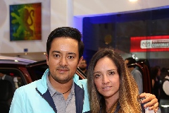 Gerardo Gómez y Karen Corona.