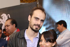 Thomas y Nelly Hernández.