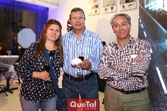 Enriqueta Rodríguez, Armando Peña y Jorge Navarro.