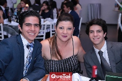  Rodrigo, Rosana y Juan Pablo Barriga.