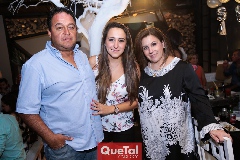  Daniel Martínez, Cristy y Judith Massa.