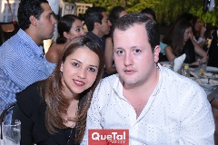 Daniela Mézquida y Ricardo González.