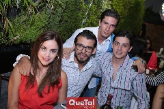  Marijó Conde, Isaac Somohano, Miguel Maya y Jesús Jiménez.