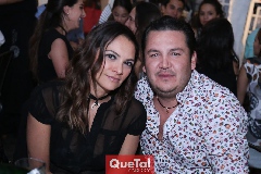  Karla Velasco y Adrián Luna.