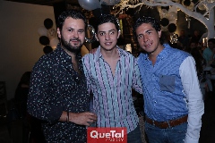  Yuri Mézquida, Jesús Jiménez y Antonio Rodríguez.