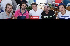 Alejandro Abud, Roberto Abud, Javier Meade, Daniel Dauajare y Said Abud.