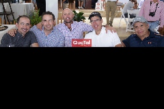  Leonardo, Alejandro Elizondo, Werner Heinze, Mauricio Alcalde y Alfredo Anaya.