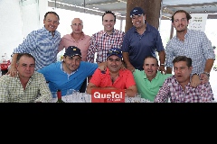  Octavio Aguillón, Tomás Alcalde, Beto Fontes, Fernando Pérez, Octavio Aguillón, Javier Alcalde, Alejandro Espinosa, Juan José Leos, Gerardo Valle y Galo Galván.