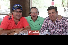  Juan José Leos, Gerardo Valle y Galo Galván.