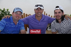  Toño Fonte, Fernando López y Héctor Mahbub.