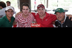  Eduardo González, Alfonso Anaya, Alfonso Anaya y Ramón Muñoz.