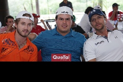  Pablo Torres, Mauricio Labastida y Víctor Muñoz.