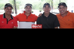  Manuel González, Javier Mercado, Gustavo Puente y Cali Hinojosa.