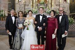  Fernando, Cristina y Karen González, Knut, Marianne y Rolf Von Krogh.