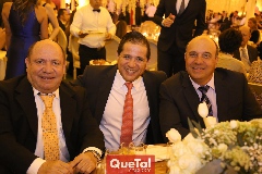  Francisco Cabral, Jorge Carrillo y Roberto Alcalde.