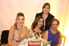  Bertha Barragán, Paola Cossío, Edith Rivera y Soledad Vega.