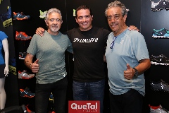  Sergio Anaya, Alex Zepeda y Roberto Wilson.