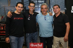  Ricardo Zepeda, Ulises Avilés, Roberto Wilson y Rubén Esparza.
