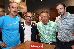  Víctor Fernández, Gerardo Mireles, Pedro Vega y Lalo Flores.