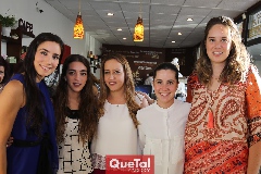  Daniela Boelsterly, Mónica Garza, Paulina del Valle y Aída Enríquez.
