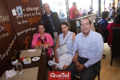  Luis Estrada, Ofelia Macías, Marilú Núñez y Raymundo Limón.