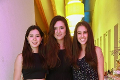  Montse Del Valle, Ana Paula González y Natalia Navarro.