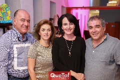  Rafael Olmos y Adriana Olmos con Lourdes y Antonio Esper.