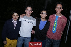  Fermín, Emiliano, Diego y Chevaile.