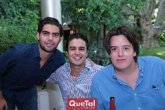  Francisco Zapata, Gerardo Valle y Javier Herrera.