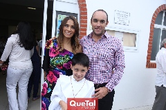  Vanessa Cortés, Armando Zacarías y André.