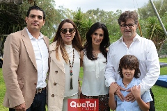  Mariano Nagore, Elva González, Yara Nagore, Jorge Lozano y Alejandro Lozano.