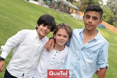  Marcelo, Mateo y Fer.