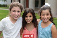  Laya, Pilar e Isabella.