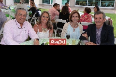  Ricardo Lozano y Patricia Meade, María del Carmen y Jorge Tapia.