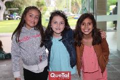  Alegra, Sofía y Pilar.